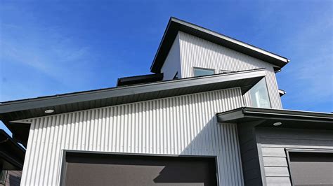 metal siding for heat barricade on side of house|metal siding panels.